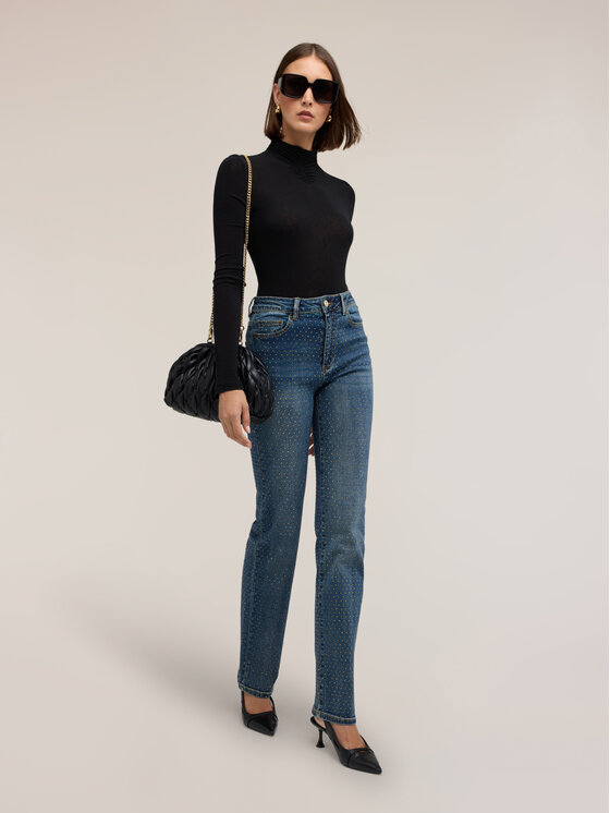 Motivi Motivi Jeansy P460Q004939N024 Niebieski Regular Fit
