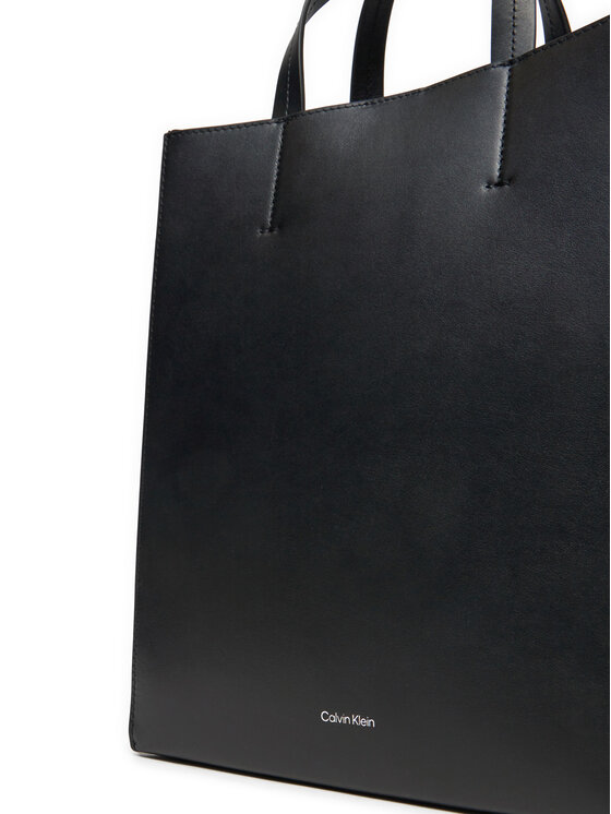 Calvin Klein Calvin Klein Kabelka Line Lthr Mini Tote 32 LV04F3002G Čierna