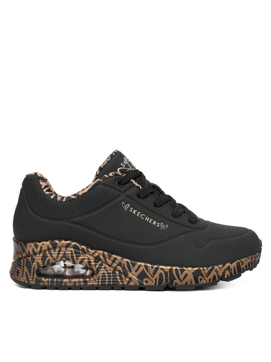 Skechers Skechers Sneakers Uno 155506/BKRG Negru