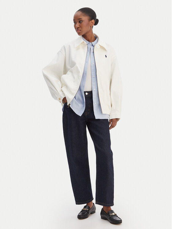 Polo Ralph Lauren Polo Ralph Lauren Übergangsjacke 211A96311001 Écru Oversize