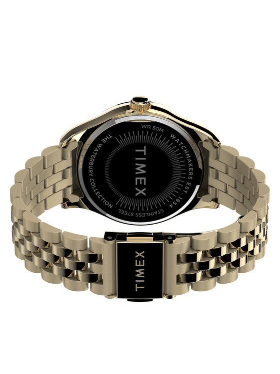 Timex Timex Pulkstenis Waterbury TW2V45700 Zelta