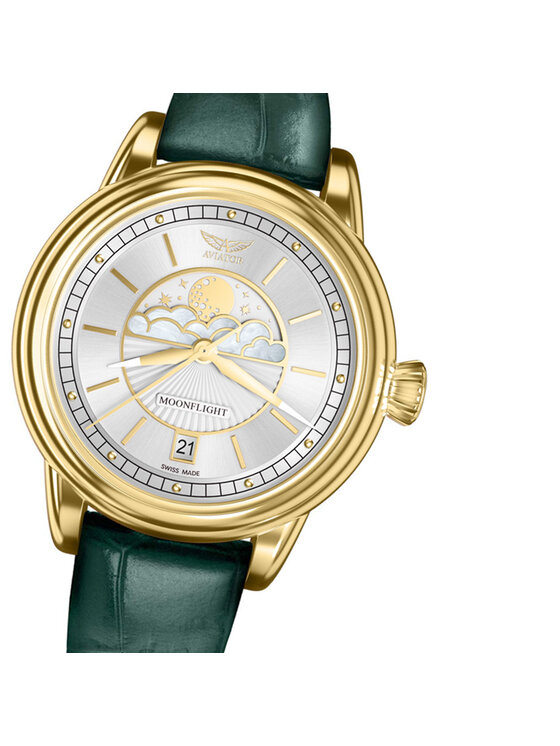 Aviator Aviator Orologio V.1.33.1.343.4GR Verde