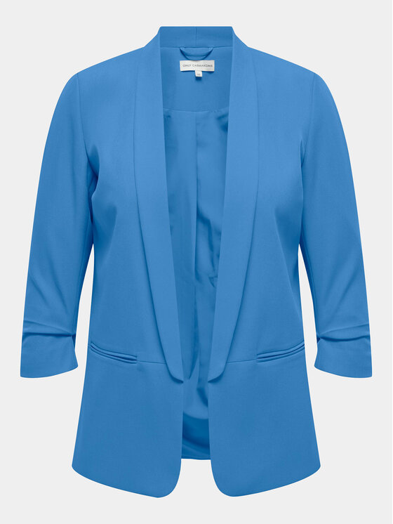 ONLY Carmakoma ONLY Carmakoma Сако Elly 15300514 Син Regular Fit