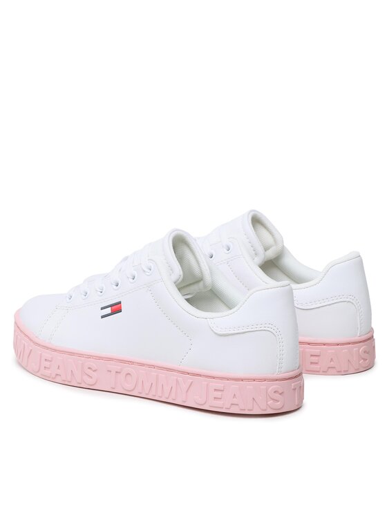 Tommy Jeans Tommy Jeans Αθλητικά Cool Tommy Jeans Sneaker Season EN0EN02132 Λευκό