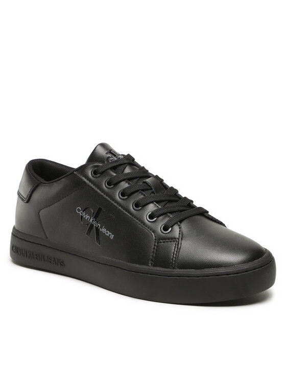 Calvin Klein Jeans Calvin Klein Jeans Sneakers Classic Cupsole Laceup Low Lth YM0YM00491 Nero