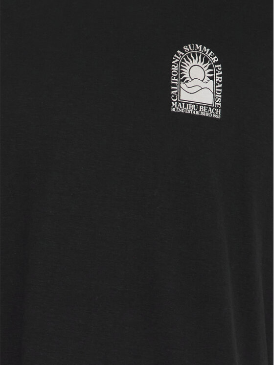 Blend Blend T-Shirt 20716481 Czarny Regular Fit
