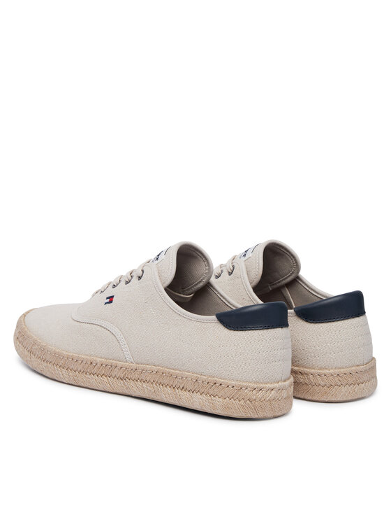 Tommy Hilfiger Tommy Hilfiger Espadrillas Th Hi Vulc Core Jutte Canvas FM0FM05872 Grigio