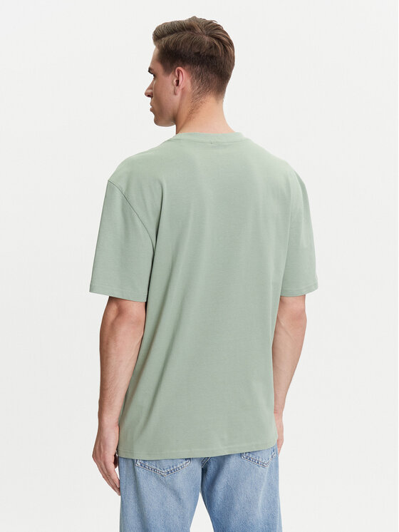 Karl Kani Karl Kani Majica PD00005357 Zelena Relaxed Fit