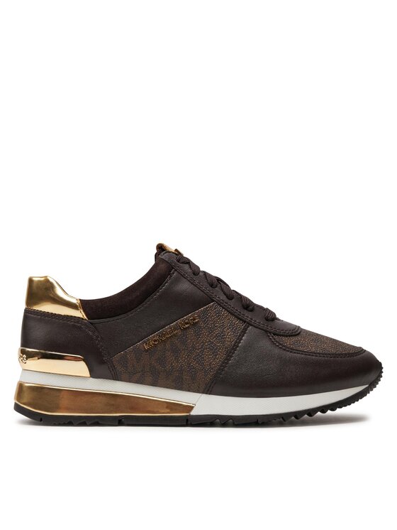 MICHAEL Michael Kors Sneakersy Allie Wrap Trainer 43R6ALFP2B Hnedá