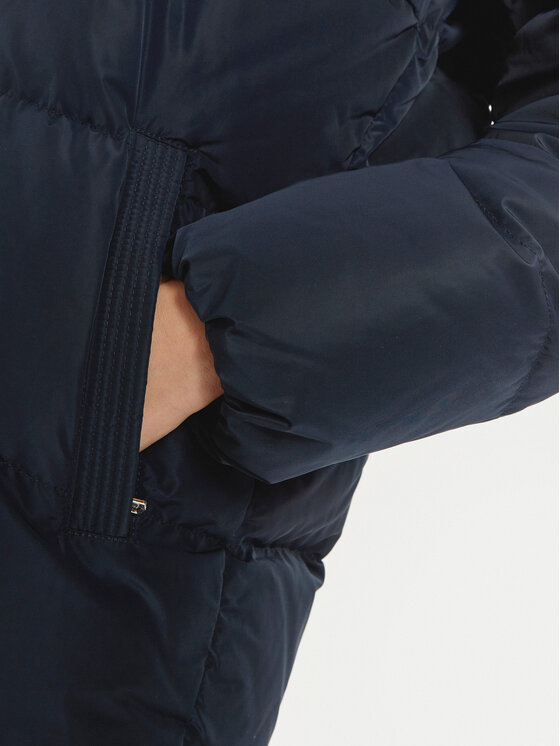 Tommy Hilfiger Tommy Hilfiger Puhovka WW0WW42743 Mornarsko modra Regular Fit