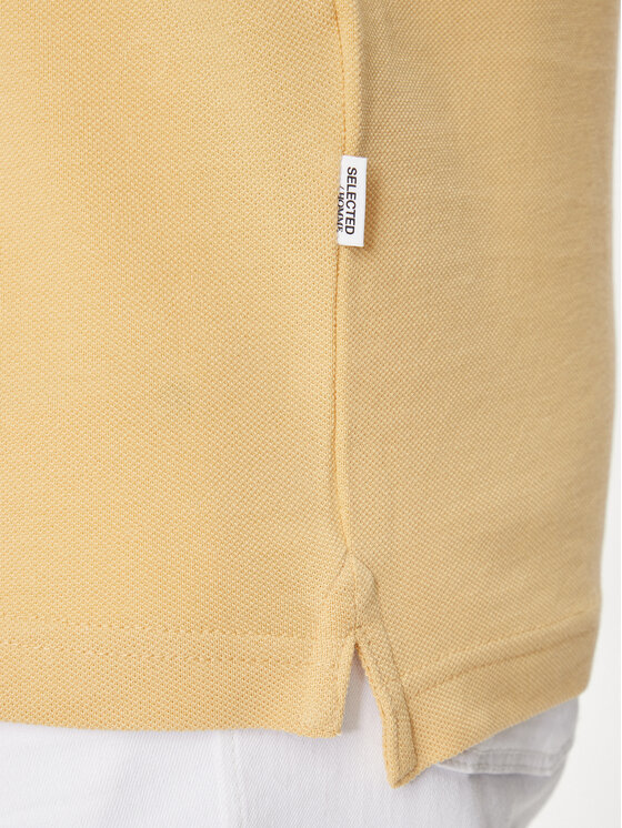 Selected Homme Selected Homme Polokošeľa 16087840 Béžová Regular Fit
