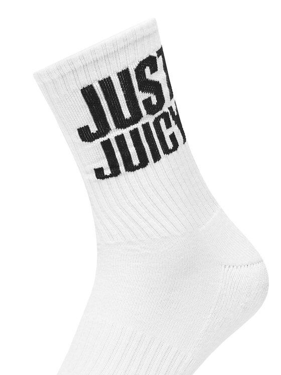 Juicy Couture Juicy Couture Set 3 parov ženskih visokih nogavic Just Juicy JCAXS225706 Pisana