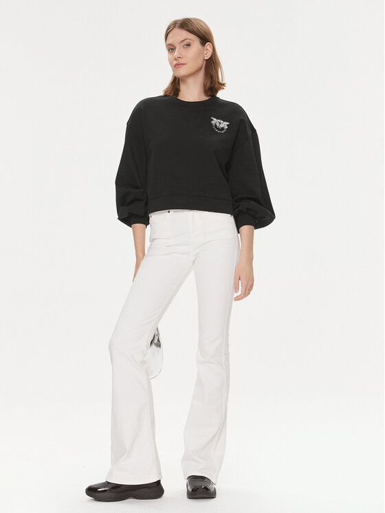 PINKO Pinko Felpa Ceresole Maglia 102827 A1R8 Nero Regular Fit