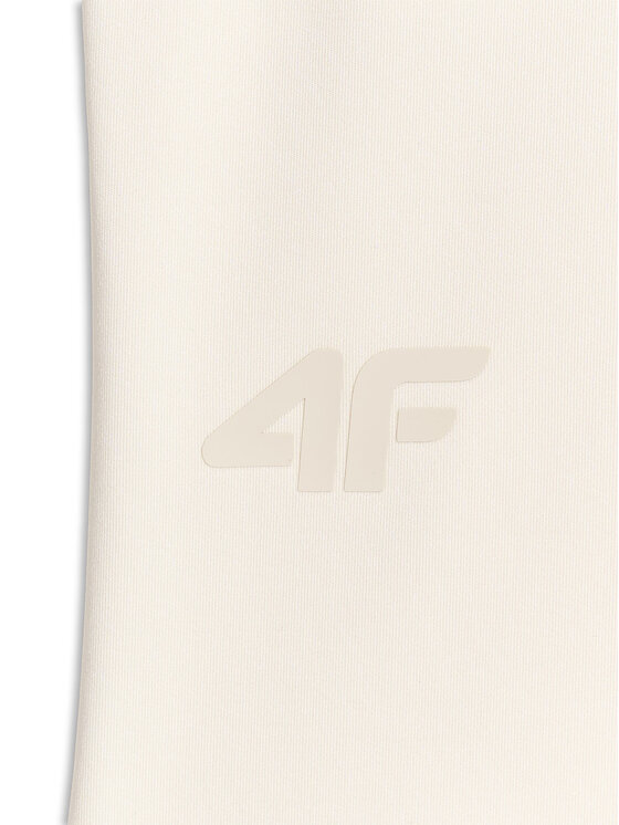 4F 4F Tank top MULTI ACTIVE Kremowy Slim Fit
