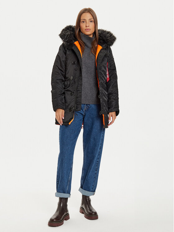 Alpha Industries Alpha Industries Parka 113007 Fekete Regular Fit