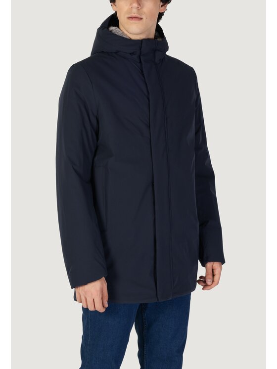 SUNS SUNS Parka Gransasso Fur Blu Regular Fit