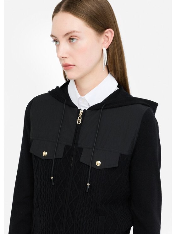 Liu Jo Liu Jo Cardigan TF5037MS75L22222 Nero Regular Fit