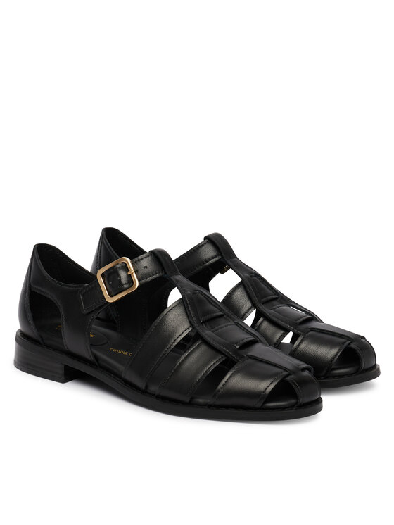 Clarks Clarks Sandały Hana Sun 26181215 Czarny