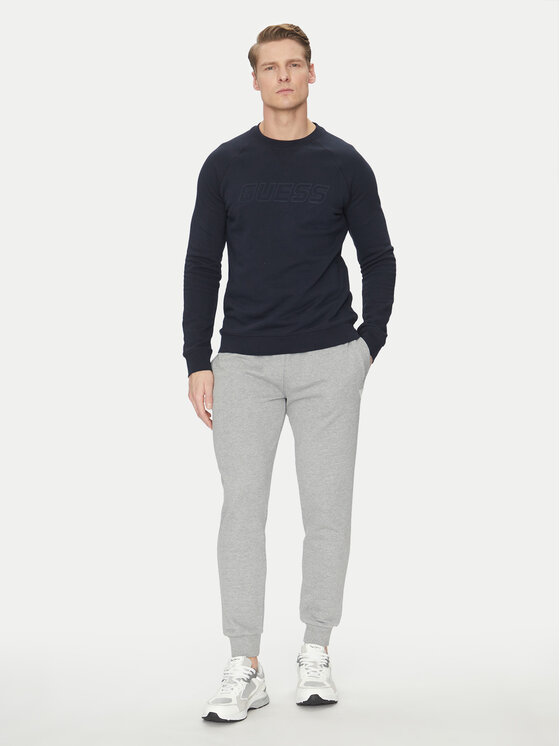 Guess Guess Pulóver Z4YQ16 KAIJ1 Sötétkék Regular Fit