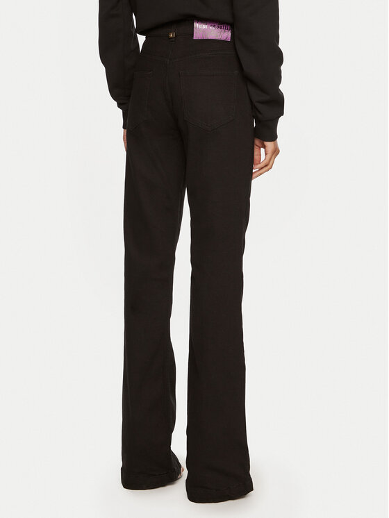 Just Cavalli Just Cavalli Blugi 77PAB513 Negru Flare Fit