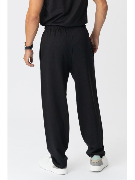 TeeShoppen TeeShoppen Joggery 'Basic Collection' Czarny Regular Fit