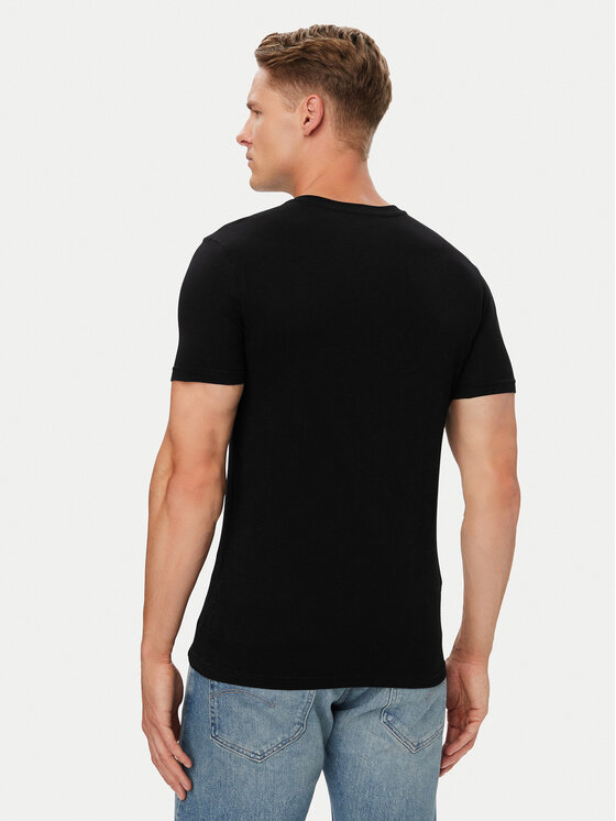 United Colors Of Benetton United Colors Of Benetton T-Shirt 3U53J4231 Schwarz Regular Fit
