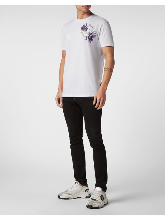 PHILIPP PLEIN PHILIPP PLEIN Tričko 4181 Biela Regular Fit