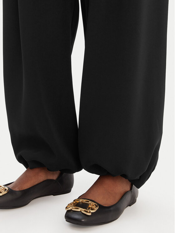 Liu Jo Sport Liu Jo Sport Pantaloni di tessuto TA6150 TS923 Nero Regular Fit