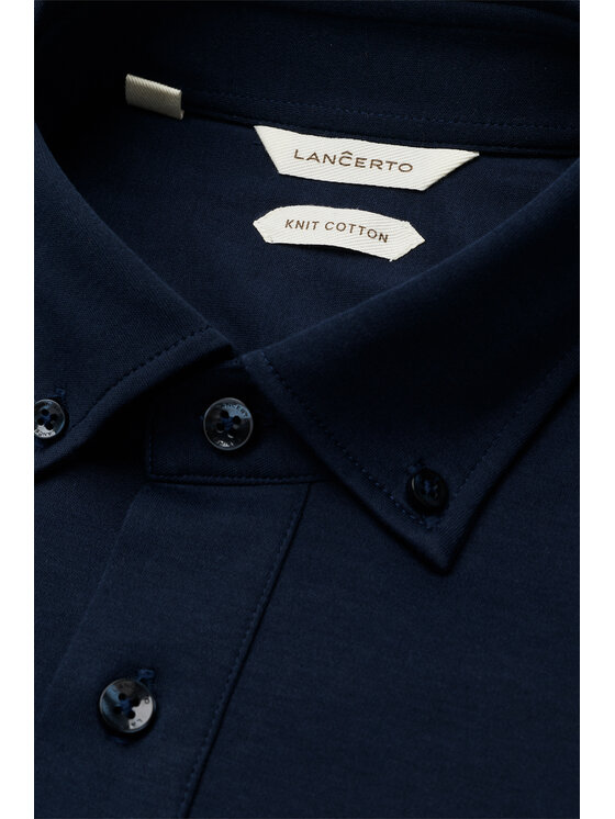 Lancerto Lancerto Koszula Fiorenzo KO073126000062 Granatowy Regular Fit
