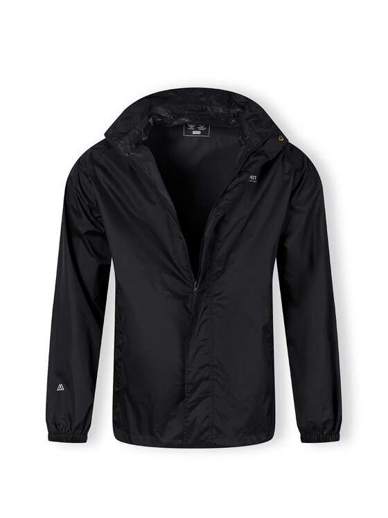 minoti minoti Kurtka przeciwdeszczowa 27MRJACKET1 Czarny Regular Fit
