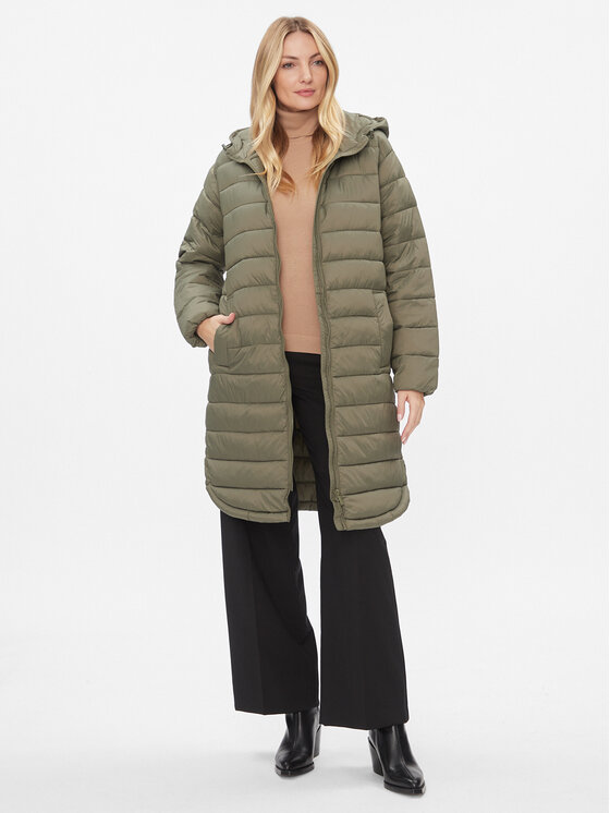 ONLY ONLY Žieminė striukė 15300258 Žalia Regular Fit