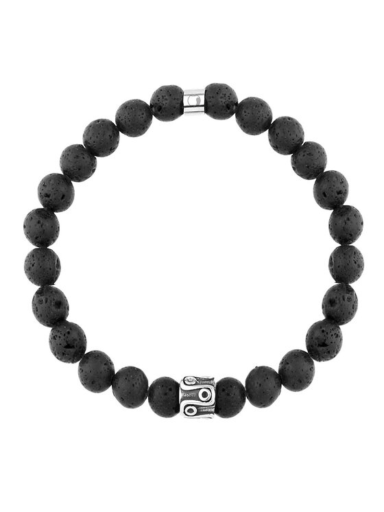Manoki manoki Bransoletka BA1079B Czarny