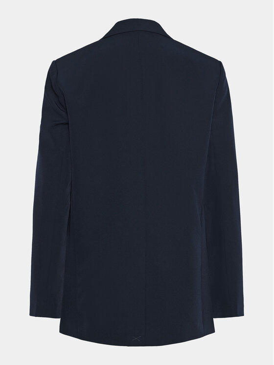 Pieces Pieces Σακάκι Bossy 17114792 Σκούρο μπλε Oversize