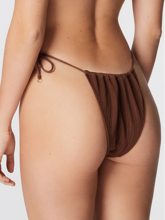 Seafolly Seafolly Μπικίνι κάτω μέρος Sea Dive 40687-861 Καφέ
