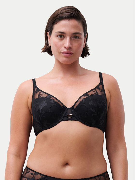 Chantelle Chantelle Sutien cu armătură Idyll C18UND Negru