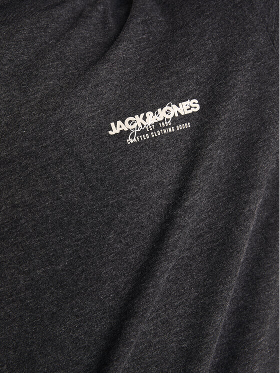 Jack&Jones Jack&Jones Majica z dolgimi rokavi Alvis 12259735 Črna Standard Fit