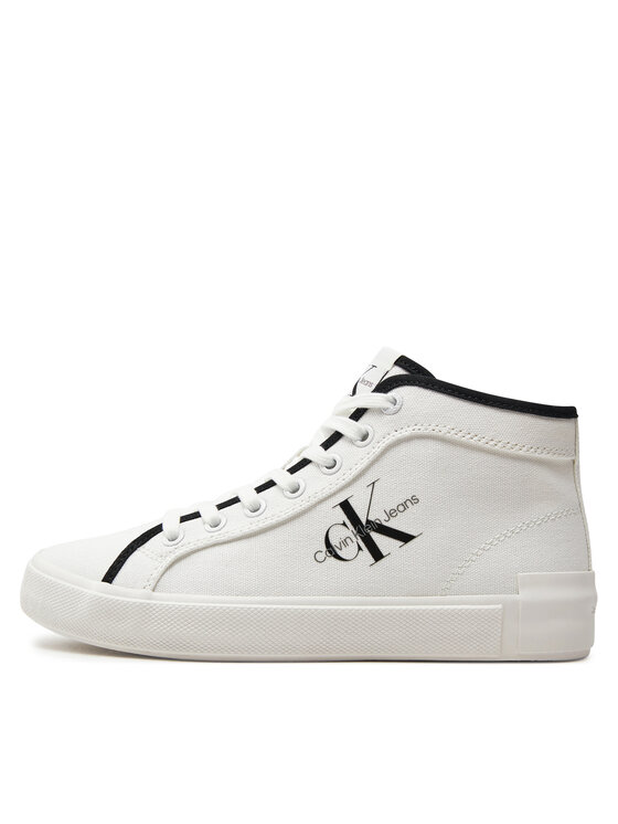 Calvin Klein Jeans Calvin Klein Jeans Tossud Skater Vulcanized High Cs Ml Mr YW0YW01454 Valge