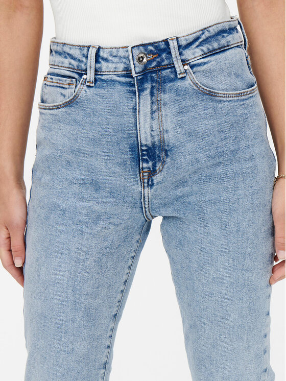 ONLY Džinsai 15248715 Žydra Straight Fit | Modivo.lt