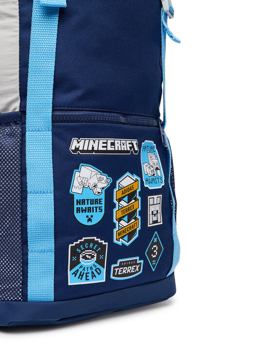 adidas adidas Plecak Adidas Minecraft Backpack KR2355 Niebieski