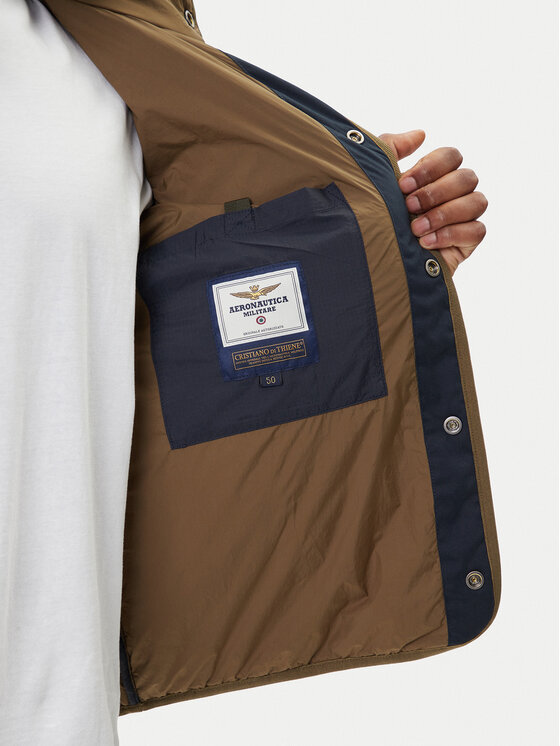 Aeronautica Militare Aeronautica Militare Prijelazna jakna 252AB3009UCT04211 Tamnoplava Regular Fit