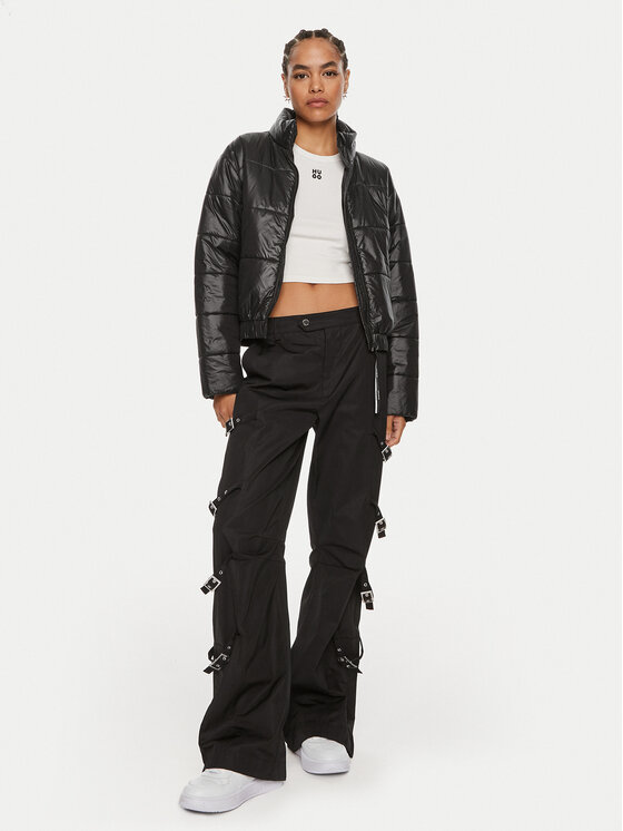 HUGO HUGO Ziemas jaka Felara-2 50522503 Melns Relaxed Fit