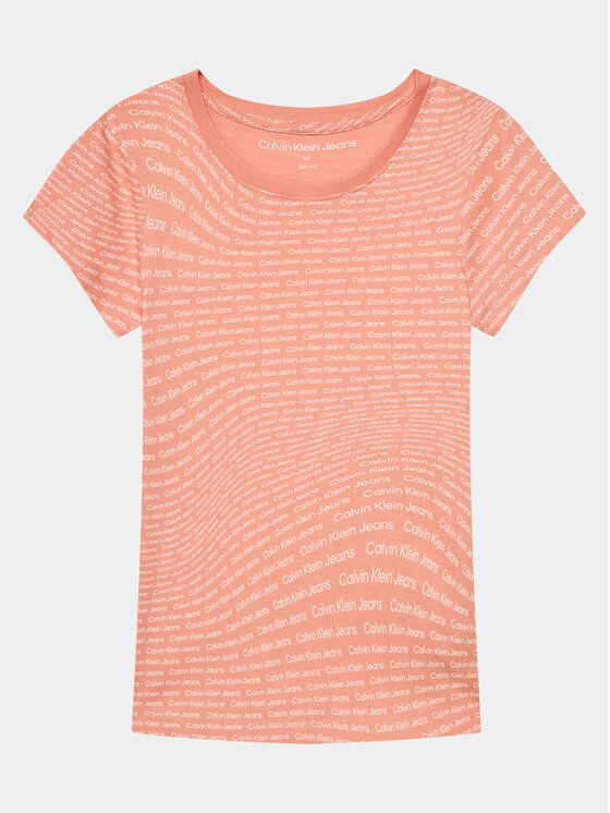 Calvin Klein Jeans Calvin Klein Jeans T-särkide komplekt Logo Aop IG0IG02503 Roosa Slim Fit