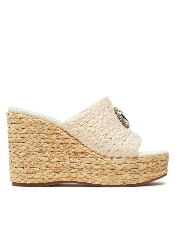 Espadrile Guess Elsia FLGELA ELE04 Écru