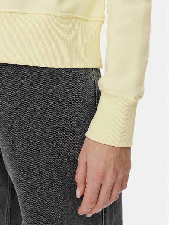 Guess Guess Majica dugih rukava W2YQ16 KBA11 Žuta Regular Fit
