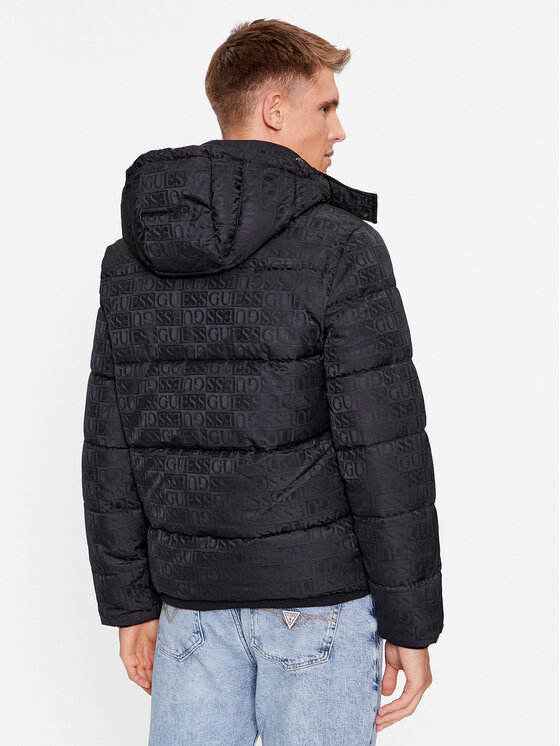 Guess Guess Winterjacke M3BL13 WFOP2 Schwarz Regular Fit