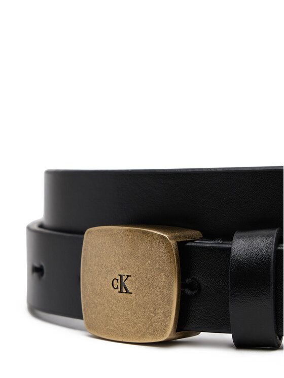 Calvin Klein Jeans Calvin Klein Jeans Ženski pas Casual Plaque Buckle 20Mm LV04K7007G Črna
