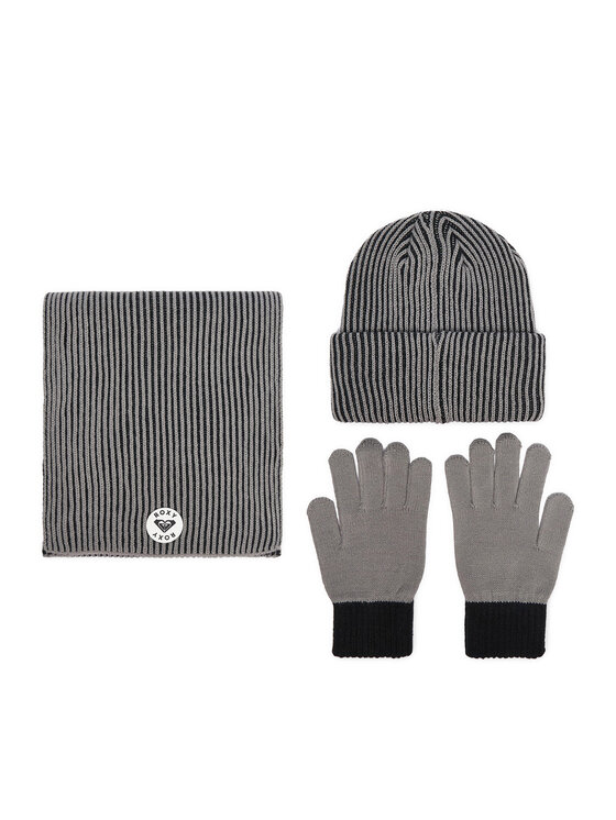 Roxy Roxy Komplekt müts, sall ja kindad WBEO-RX-SW346-004-AW26 Hall