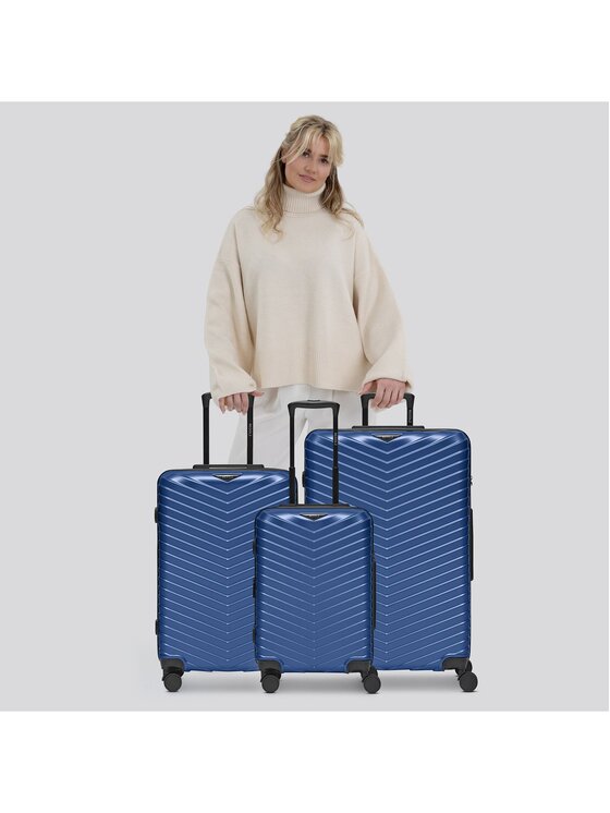 Redolz Redolz Komplet walizek 301086 Błękitny