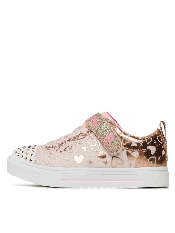 Skechers Skechers Sneakersy Heather Charm 314787L/LPRG Różowy