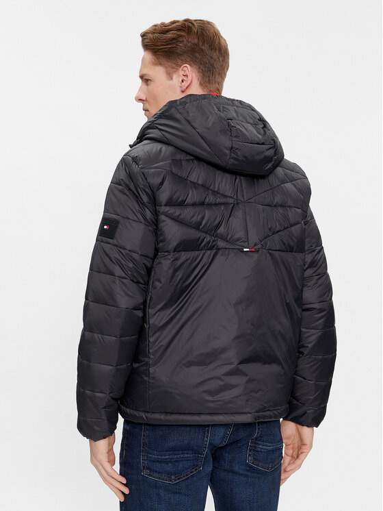 Tommy Hilfiger Veste de mi saison Packable Recycled Quilt Hdd Jkt